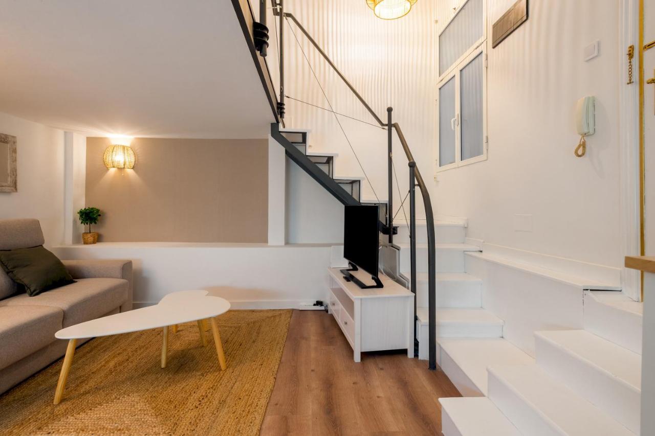 1 Bedroom 1 Bathroom Furnished - Lavapies - Duplex Madrid Kültér fotó