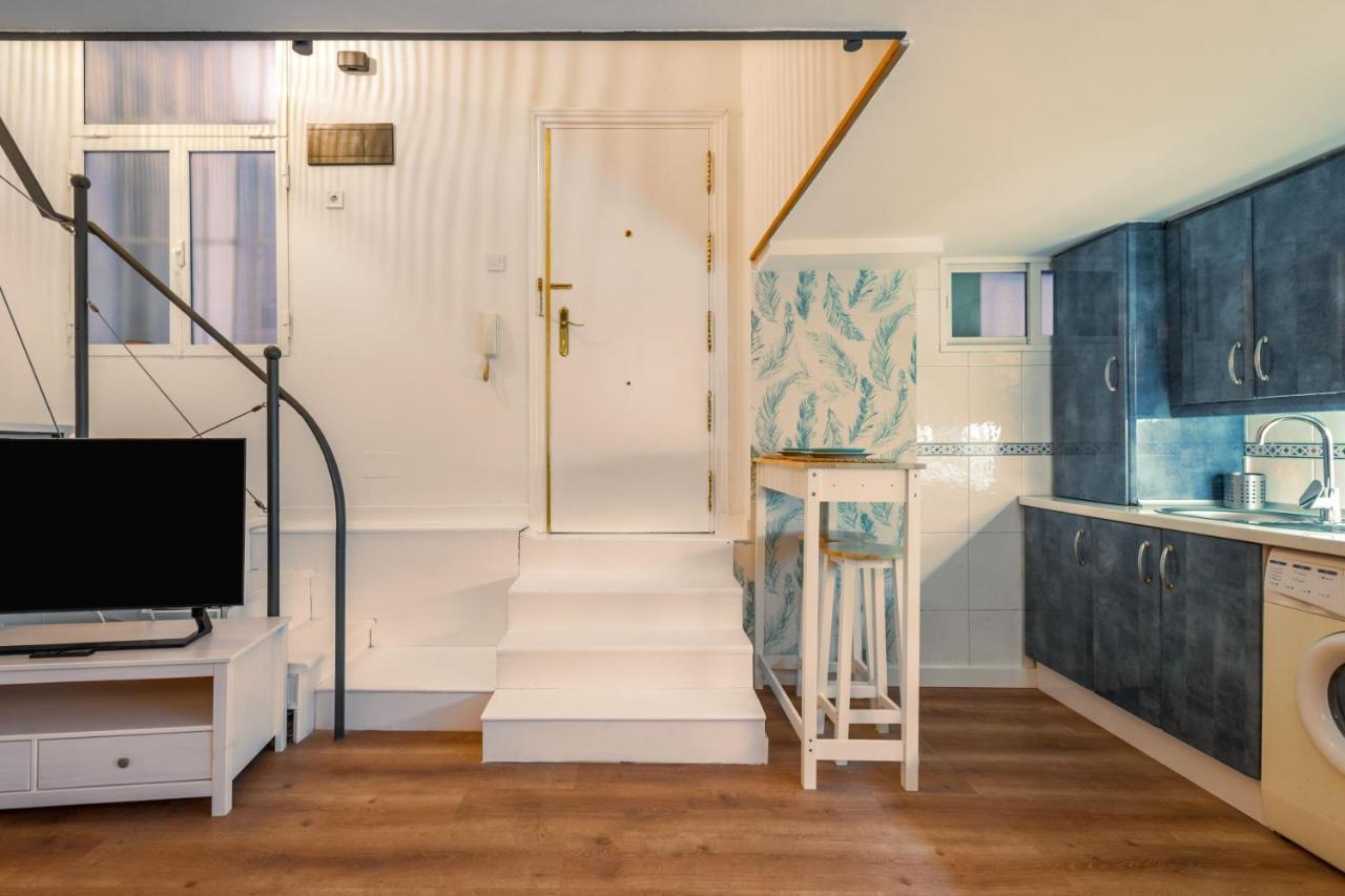 1 Bedroom 1 Bathroom Furnished - Lavapies - Duplex Madrid Kültér fotó