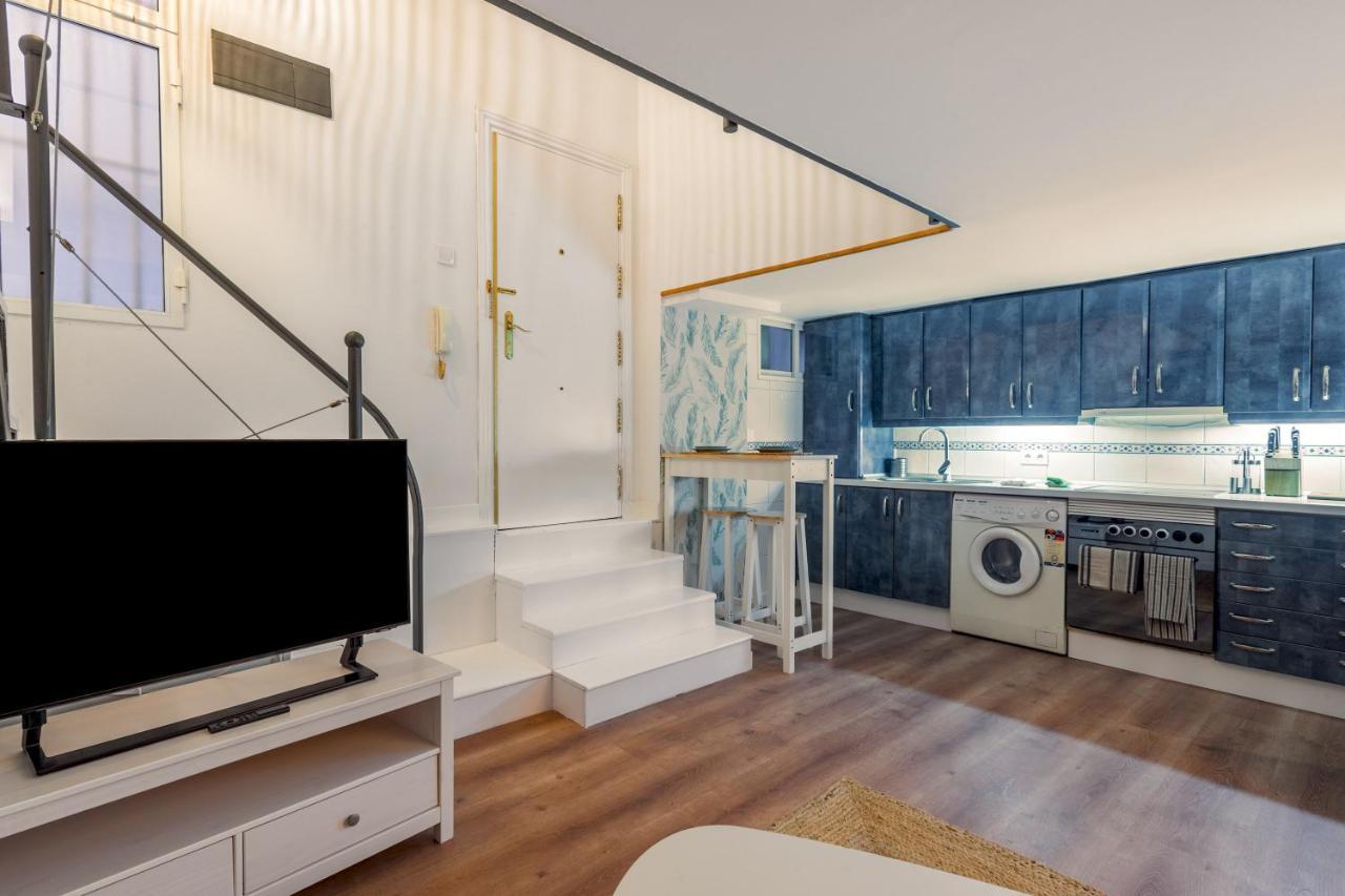 1 Bedroom 1 Bathroom Furnished - Lavapies - Duplex Madrid Kültér fotó